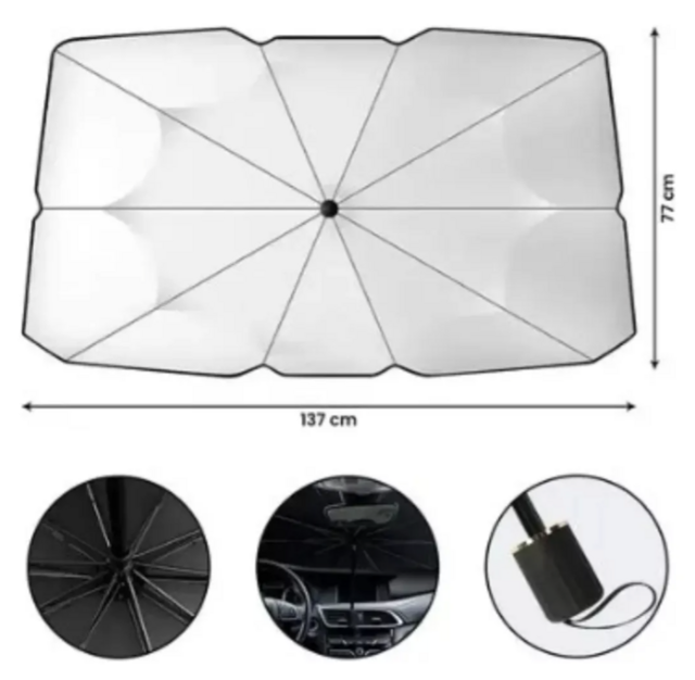 Parasol Paraguas Para Parabrisas De Auto