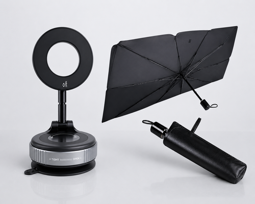 Soporte magnético celular + Parasol
