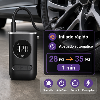 Compresor Portátil Temzor AirMax 4 en 1